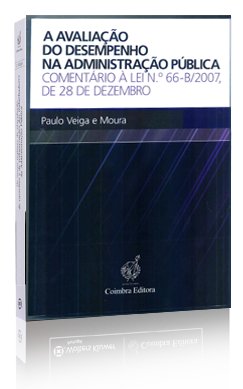 Capa de A Avaliação do Desempenho na Administração Pública